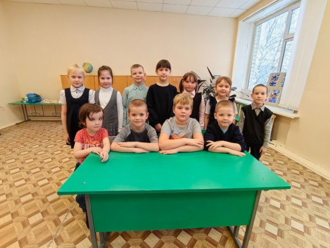 В школе В школе.
